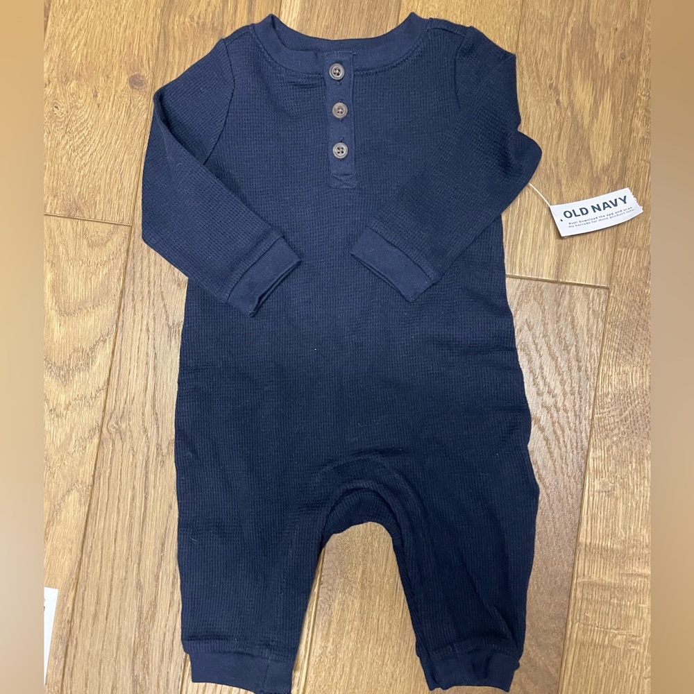 NWT Old Navy waffle romper